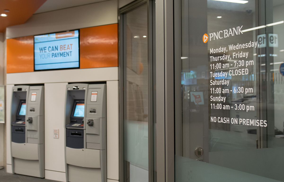 PNC Bank on-site